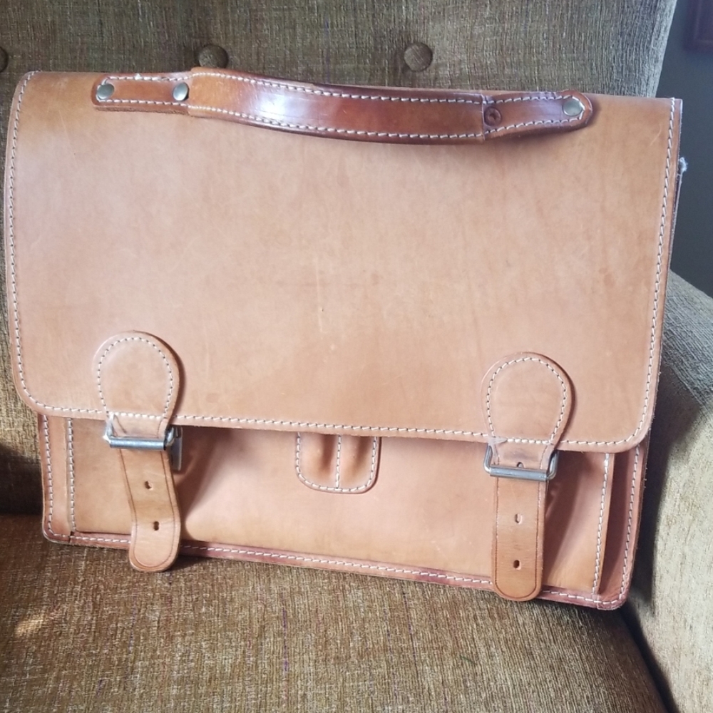 Original Ruitertassen leather briefcase